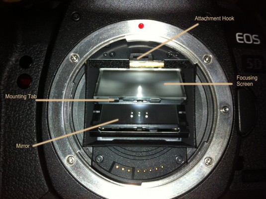 Canon 5D Mark ii Lens Mount
